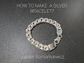 jak zrobić bransoletkę splot Bismark Garibaldi? How to make a silver Bismarck bracelet?