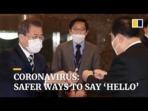 Coronavirus: How to greet someone without a handshake