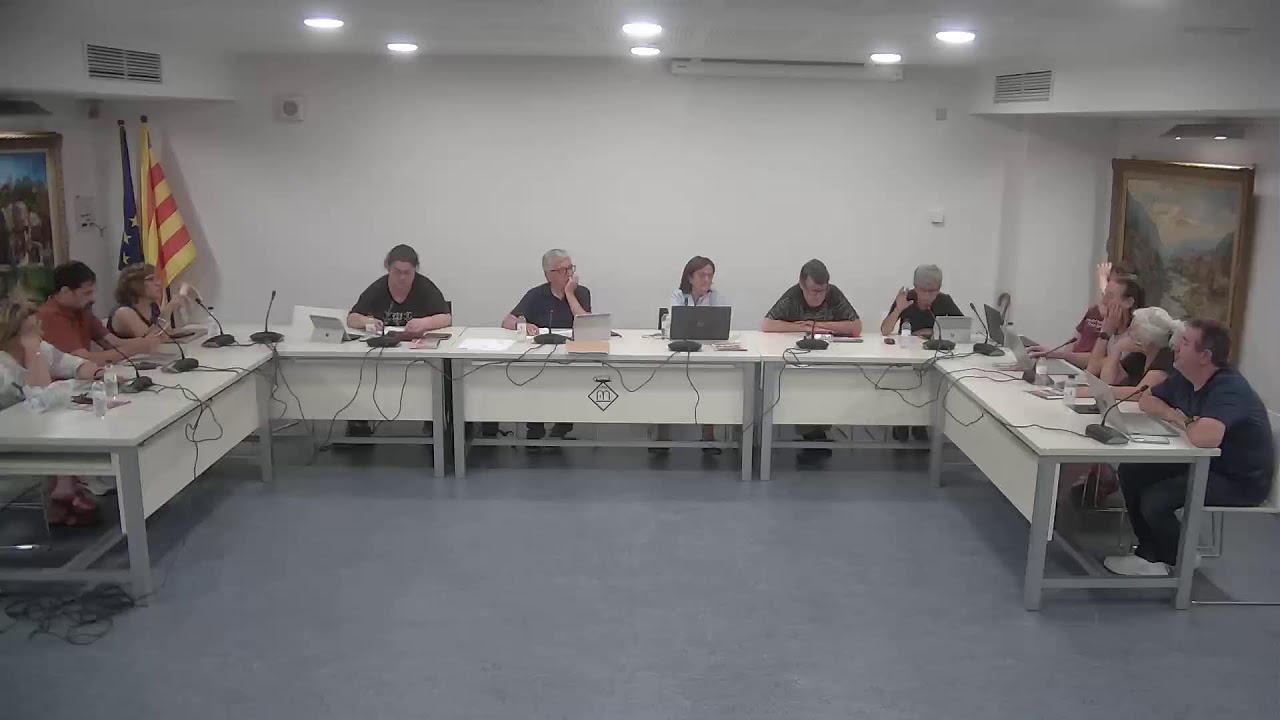 Ple ordinari 3 de juliol de 2025 Ajuntament de Capellades
