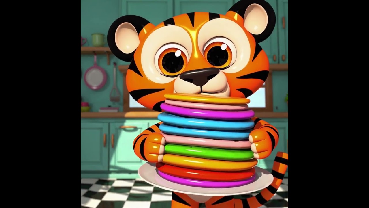 Я — тигр 🎵 Песня про тигра для детей | Песни и детские стишки | Изучаем животных для детей