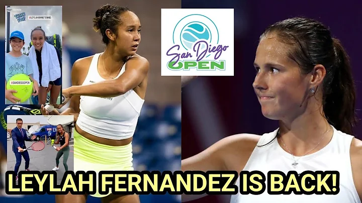 Leylah Fernandez is back! Leylah Fernandez vs Dari...