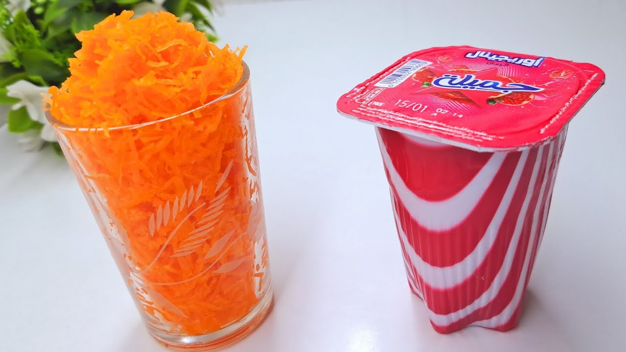 عندك كأس رايبي وكأس جزر شوفي اش ممكين توجدي بيهم لكوتي وصفة سهلة وسريعة إقتصادية بنيينة 😋