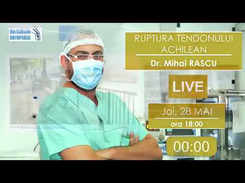 LIVE cu Dr. Mihai Rascu - Ruptura Tendonului Achilean