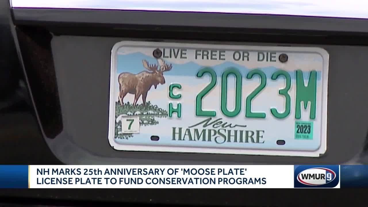 NH Marks 25th Anniversary Of moose Plate YouTube NH Marks 25th Anniversary Of moose Plate YouTube