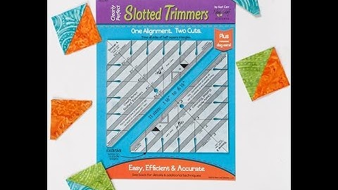 Slotted Trimmers by New Leaf Stitches