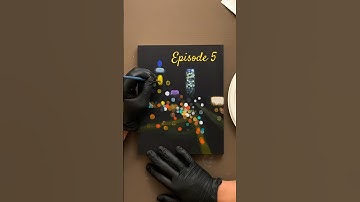 Day 5 of 30 - Bokeh Painting (beginner-friendly acrylic painting)