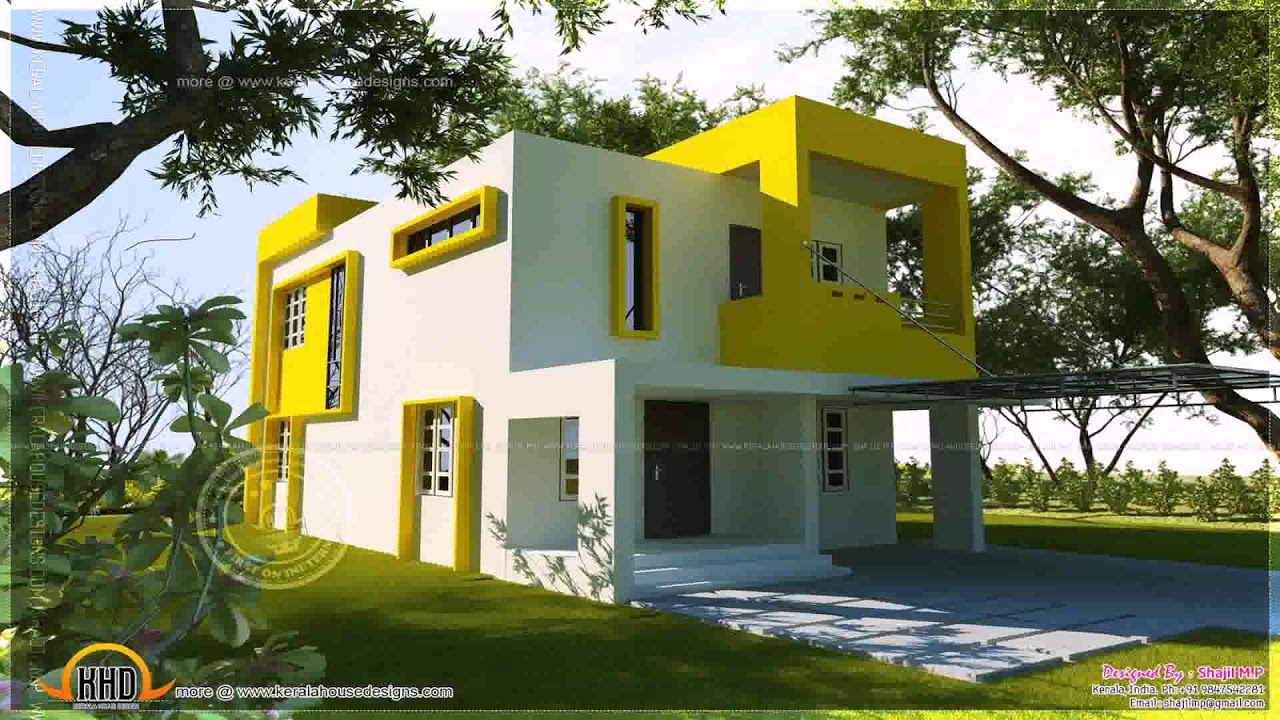 House Front Wall Design India YouTube