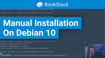 Manual BookStack Installation on Debian 10
