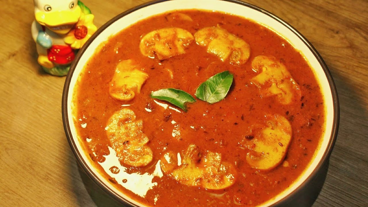 Easy Mushroom Curry in 30 mins |Mushroom gravy | Mushroom masala| No cream No curd