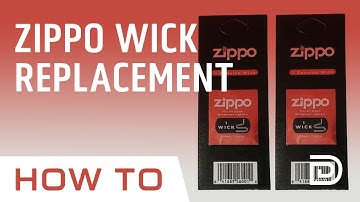 Zippo Wick Replacement Guide // How To Replace Wick In Zippo Lighter