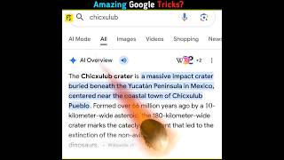 Amazing google tricks?#shorts #youtubeshorts #factcozy