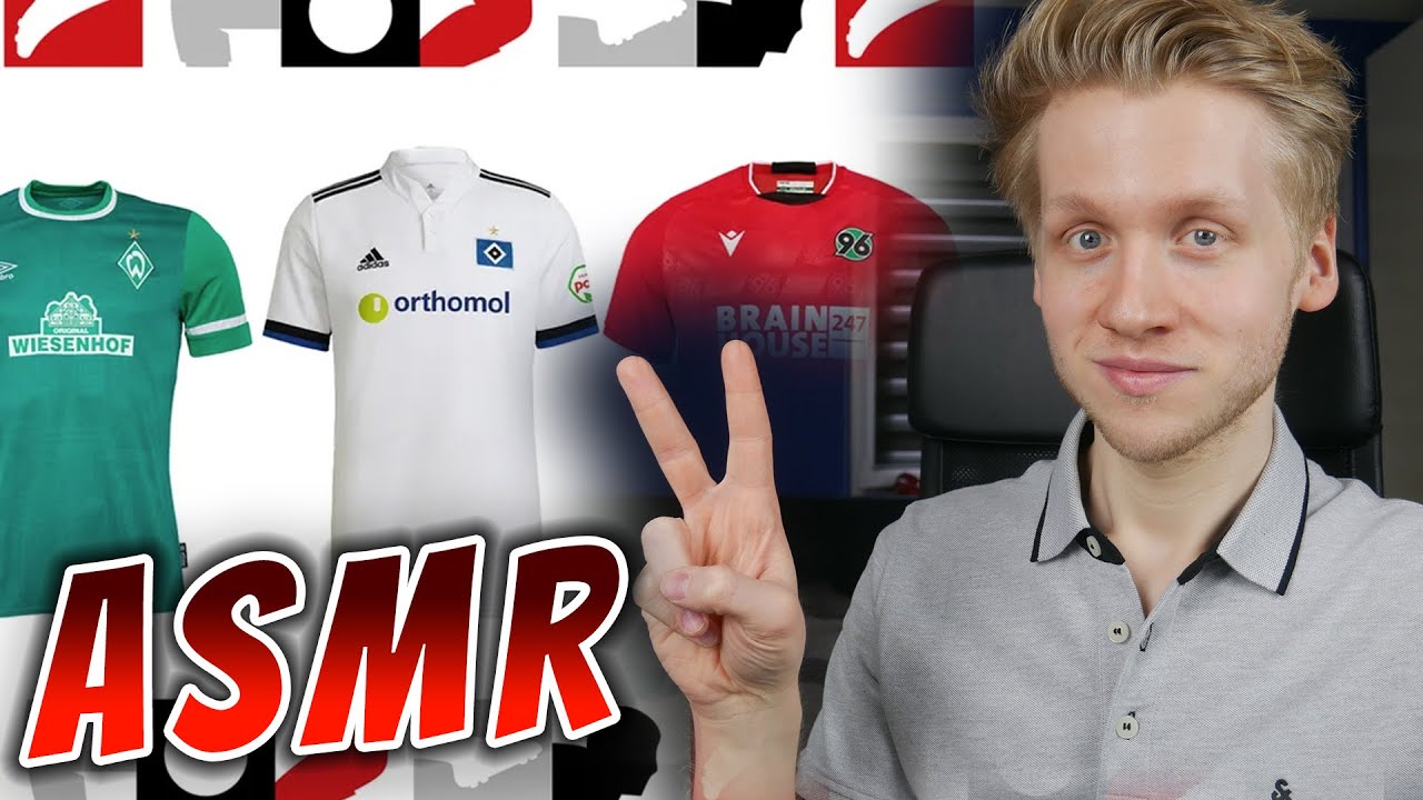 ASMR | Ich BEWERTE alle TRIKOTS der 2. BUNDESLIGA!
