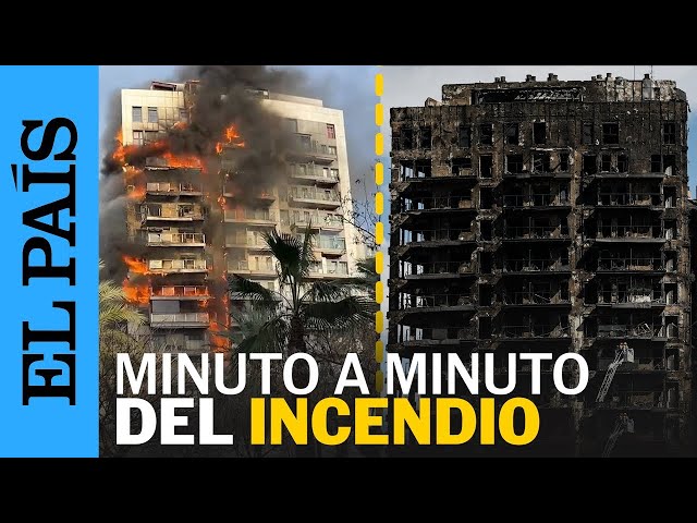 VALENCIA | Cronología del incendio: 24 horas contra el fuego | EL PAÍS