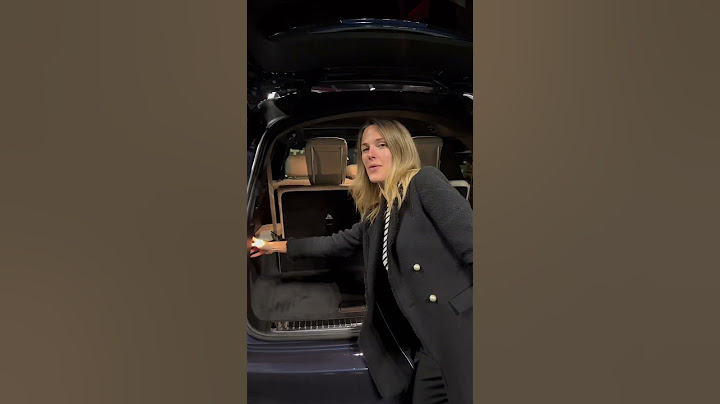 Take a look at this super flexible Mercedes AMG GLS Trunk 😱 #shorts | Facelift | jessicarmaniac