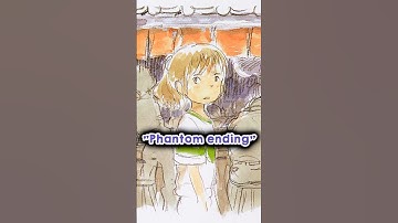 Spirited Away has an ALTERNATE ENDING!?😱 #ghibli #shorts