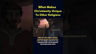 What Makes Christianity Unique To Other World Religions 😱🤯 #Shorts #Youtube #Crucifixion #Jesus #Fyp