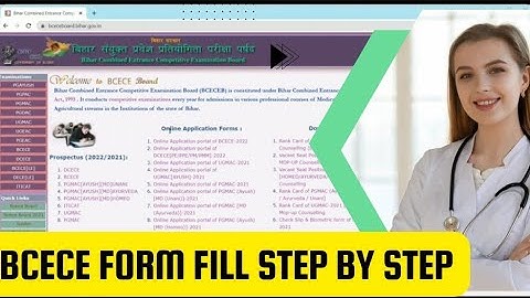 Bcece Form Fill Online Step by step 2022