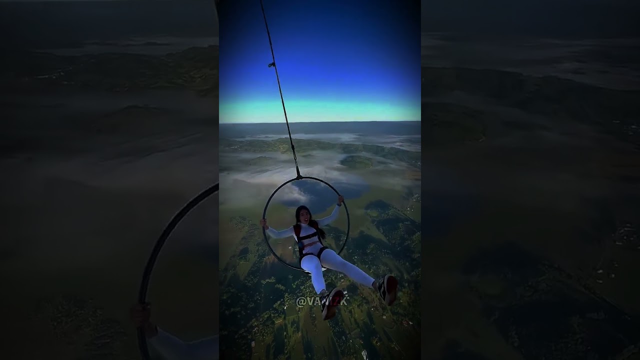 Woman Falls From the Sky... 😱