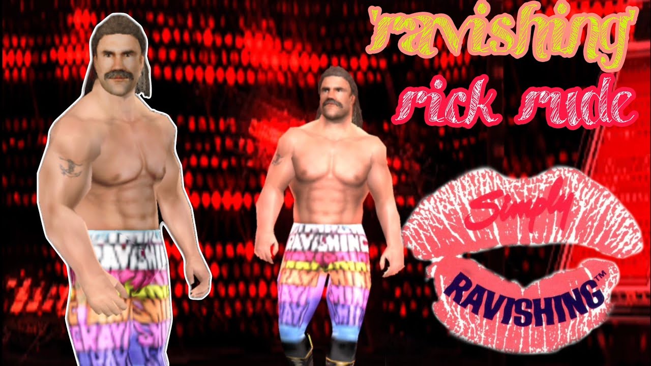 'Ravishing' Rick rude model pac WWE SmackDown Vs Raw 2011 PSP # ...