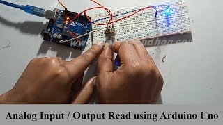 #EB- 22 PWM signal analog input or output read using Arduino Uno | earthbondhon