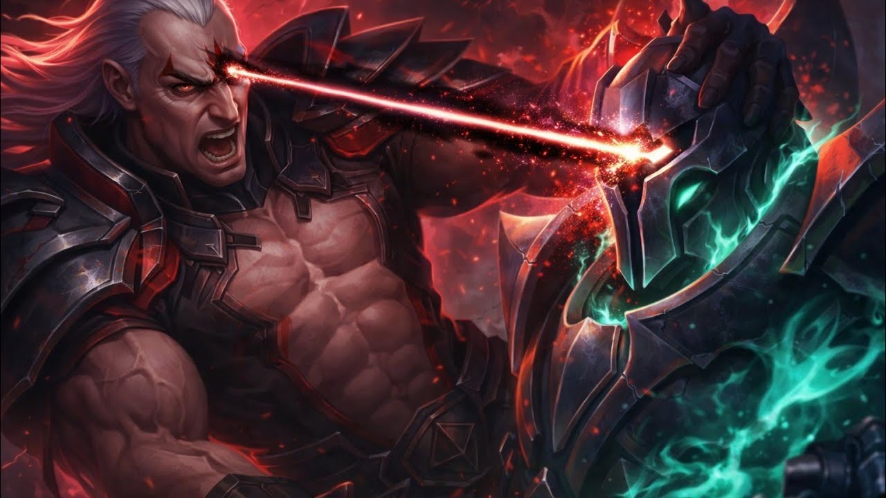 [30대 초보 아재의 롤 도전기 7화] 이 시대의 테토남 스웨인의 M자탈모빔 (스웨인vs모데카이저)