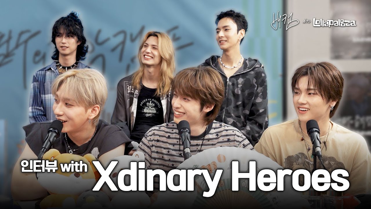 [배캠 in Lollapallooza] Xdinary Heroes 인터뷰