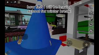 How fast I will be leaving school for winter break🤣✌🏼