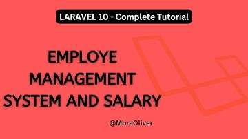 Laravel 10 - Employe and salary System #2 - Login Screen