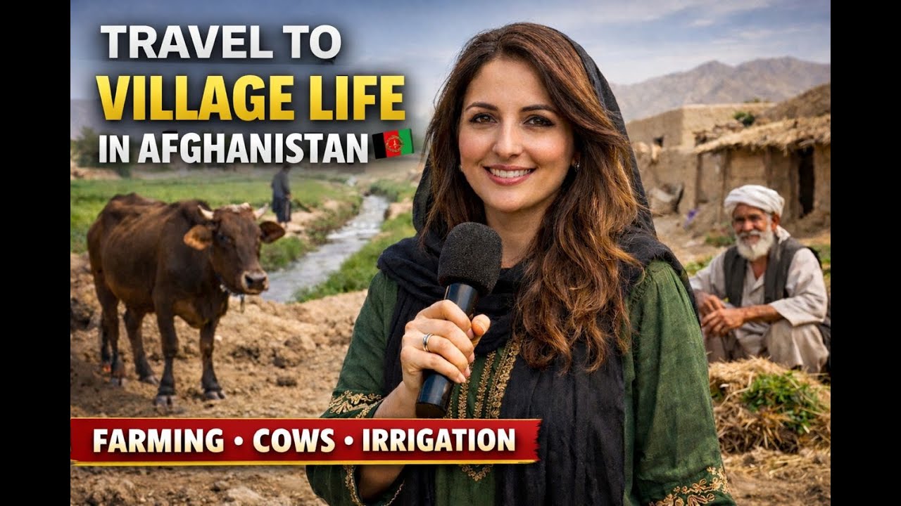 Travel to Village Life in Afghanistan | Farming & Cows / زندگی قریه‌ها هلمند افغانستان 