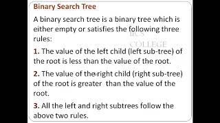 Data Structures | Binary Search Tree | By Riyaz Sir | IICS COLLEGE