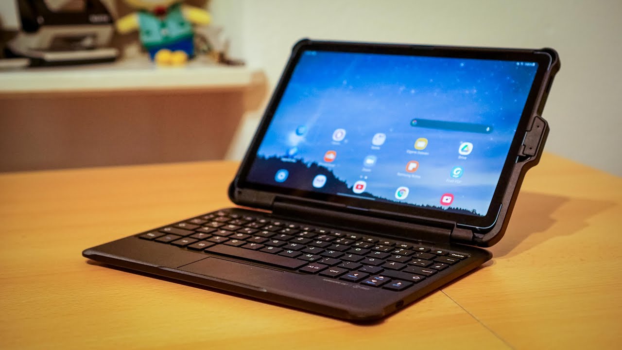ITFIT Tastatur für Samsung Galaxy Tab S6 Lite - Test - YouTube