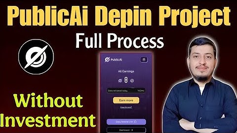 How to JoIn PUBLIC AI Airdrop || PUBLIC AI Full Overview