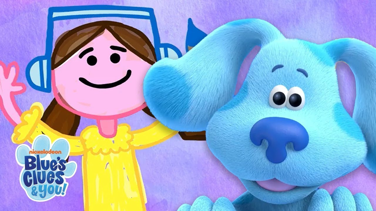 Blue Skidoos Into a Drawing & Meets Sofie! | You Skidoo! | Blue’s Clues ...