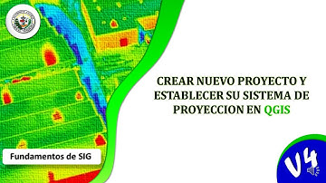 Como Crear un proyecto nuevo y establecer su sistema de referencia de coordenadas en QGIS.