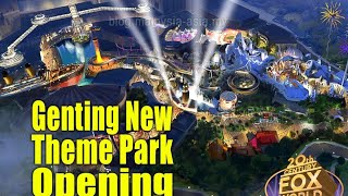 Opening Genting Skyworld Theme Park, Malaysia