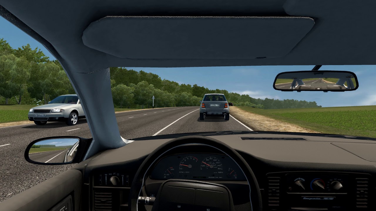 Chevrolet city car driving