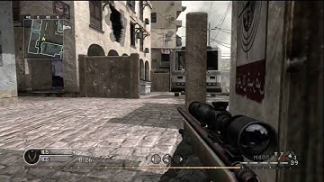 CoD4 Cage Match - Crossfire : M40A3 w/ Commentary