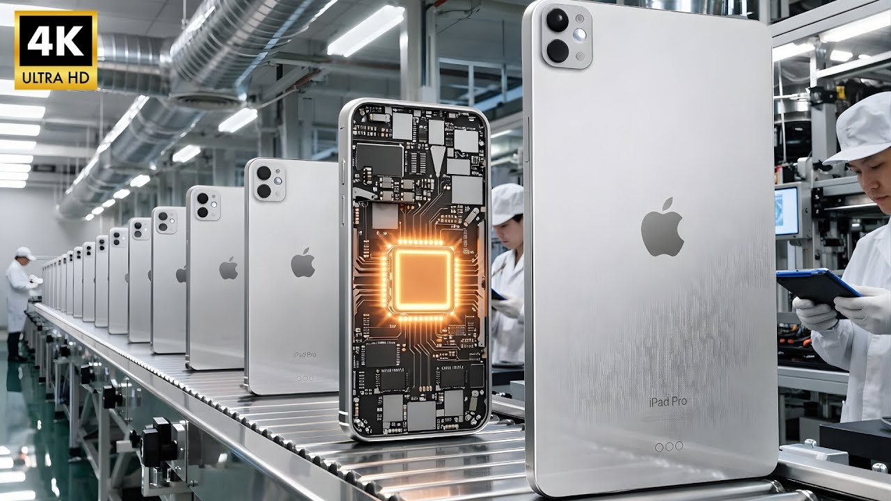 Ipad Maker Machine Inside the Apple iPad Factory: Manufacturing the Silver Titanium iPads ...