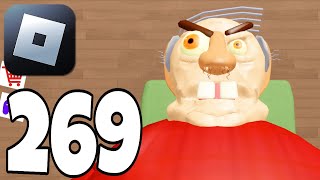 ROBLOX  NEW CHARACTER COSTUME, ESCAPE FROM EVIL GRANDPA'S HOUSE Video Part 269 (iOS, Android)
