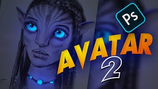Avatar 2 The Way of Water X Speed Glow Art Edit #avatar #thewayofwater screenshot 4