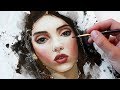 EASY BEGINNER PAINTING TUTORIAL! // How to paint a Portrait with Oils?