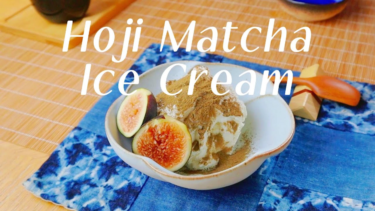 Hoji Matcha Ice Cream | Cozy-Treats for the Hojicha Lover