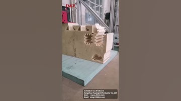 Fast Wire Foam Cutter For PIR  #spongecutting #factory #machine #sponge #cnc #foam #insulation