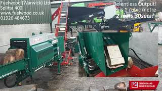Splitta 400 Automatic log splitter
