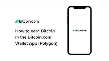 How to earn Bitcoin in the Bitcoin.com Wallet app (Polygon)