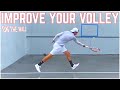 Improve Your Volley on The Tennis Wall by Doing These Drills