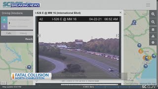 Pedestrian fatally struck by vehicle closes I-526 W
