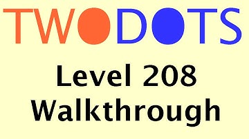 Two Dots Level 208 | TwoDots Level 208