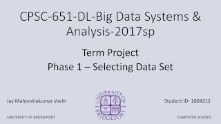 Big Data & Analysis Project Phase-1 (Selecting Data Set)
