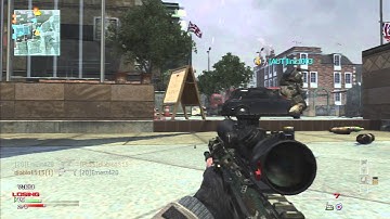 MW3 RSASS Sniper Kills and Kill Cam Modern Warfare 3 Quick Scope Tricks